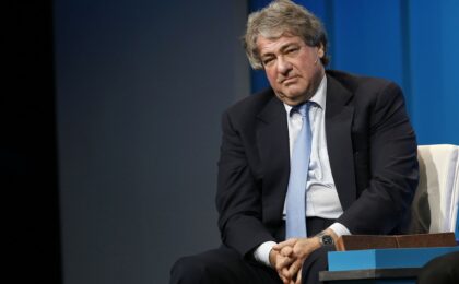 Leon Black durante la testimonianza