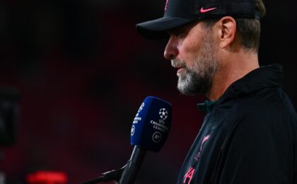 Jürgen Klopp durante un evento calcistico
