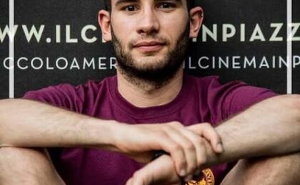 Valerio Carocci durante la sua denuncia sul cinema Metropolitan