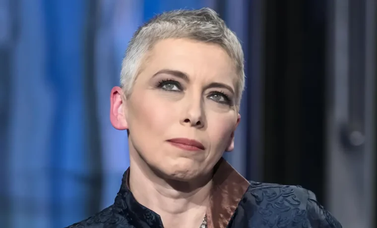 Irene Pivetti in un'udienza di tribunale