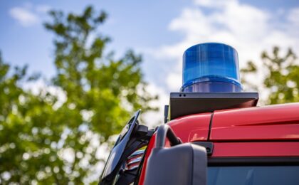 Incidente stradale a Roma in via Nomentana