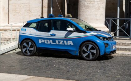 Forze di polizia in azione