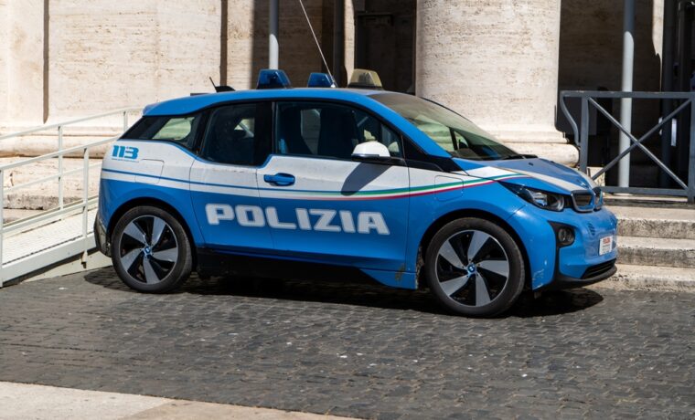 Forze di polizia in azione