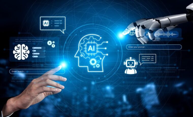 Illustrazione sull'adozione dell'intelligenza artificiale