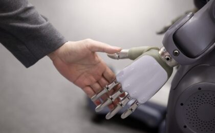 Robot di Enigma in azione