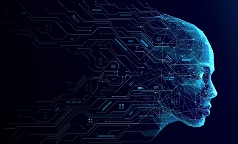 Rappresentazione grafica dell'intelligenza artificiale e della fiducia digitale