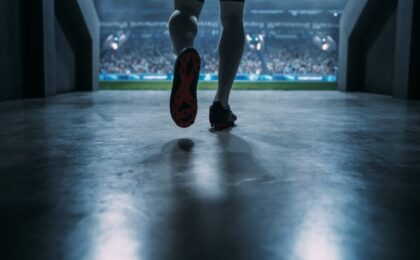 Immagine di un campo da calcio