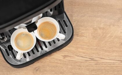 Immagine di una macchina da caffè smart